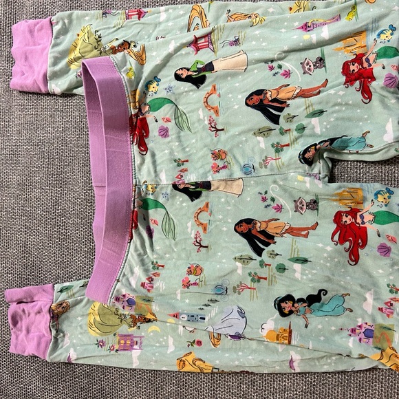 Little Sleepies Princess Print Pajama Set - Picture 5 of 6